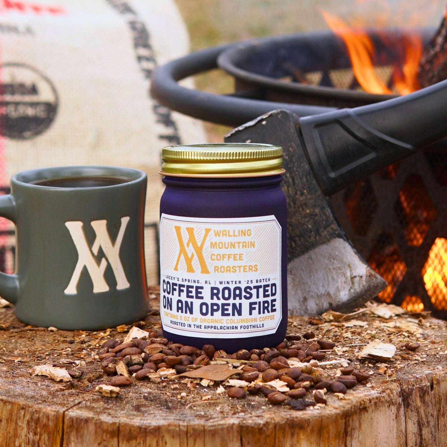 Open Fire Roasted Coffee