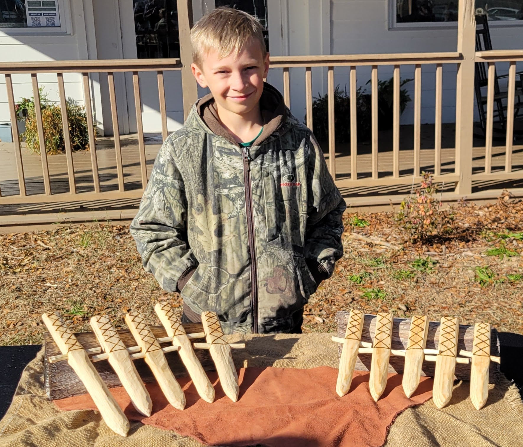 Wooden Adventure Knife by Hank – Handcrafted & Kid-Approved