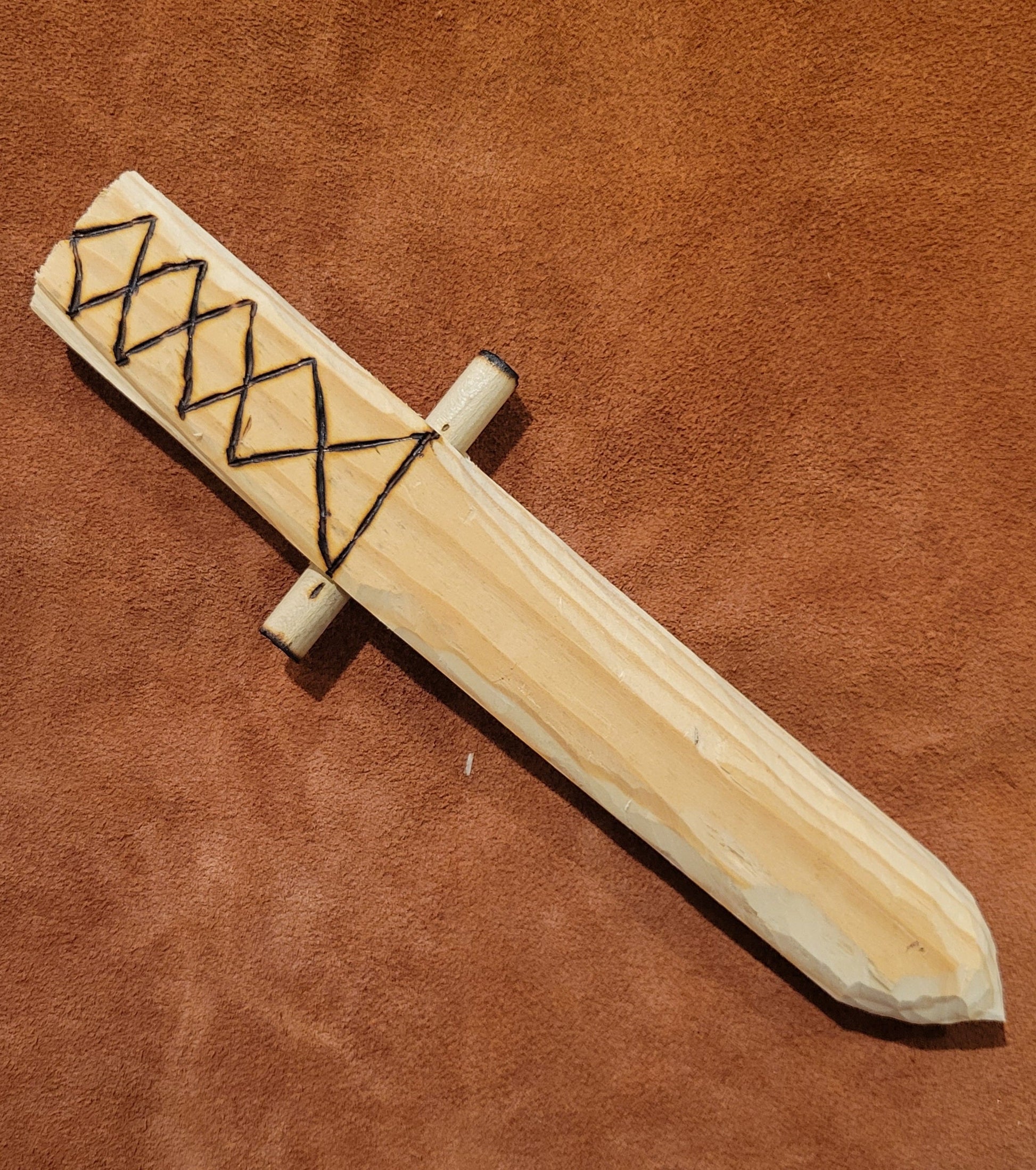Wooden Adventure Knife by Hank – Handcrafted & Kid-Approved